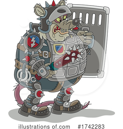 Royalty-Free (RF) Rat Clipart Illustration by Alex Bannykh - Stock Sample #1742283
