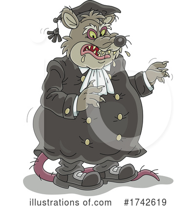 Rat Clipart #1742619 by Alex Bannykh