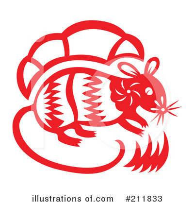 Royalty-Free (RF) Rat Clipart Illustration by Cherie Reve - Stock Sample #211833