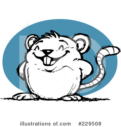 Royalty-Free (RF) Rat Clipart Illustration by Qiun - Stock Sample #229508