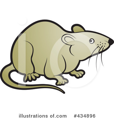 Royalty-Free (RF) Rat Clipart Illustration by Lal Perera - Stock Sample #434896