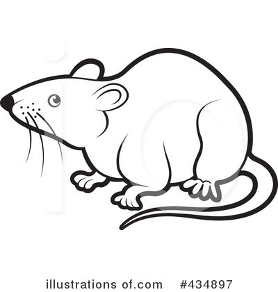 Royalty-Free (RF) Rat Clipart Illustration by Lal Perera - Stock Sample #434897