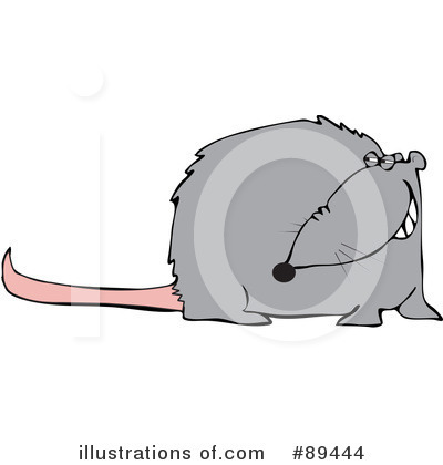 Royalty-Free (RF) Rat Clipart Illustration by djart - Stock Sample #89444