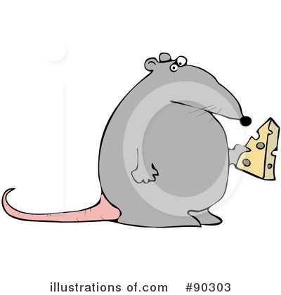 Royalty-Free (RF) Rat Clipart Illustration by djart - Stock Sample #90303
