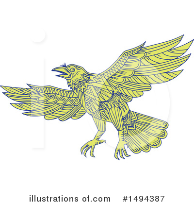Raven Clipart #1494387 by patrimonio