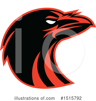 Royalty-Free (RF) Raven Clipart Illustration by patrimonio - Stock Sample #1515792