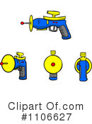Ray Guns Clipart #1106627 by Cartoon Solutions