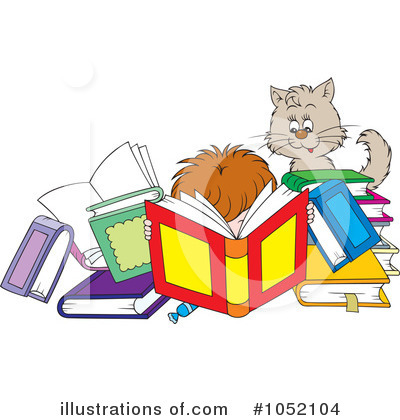 Studying Clipart #1052104 by Alex Bannykh