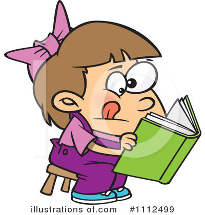 Reading Clipart #1112499 by toonaday