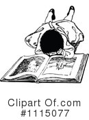 Reading Clipart #1115077 by Prawny Vintage