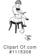 Reading Clipart #1115308 by Prawny Vintage