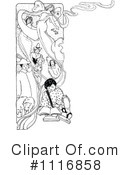 Reading Clipart #1116858 by Prawny Vintage