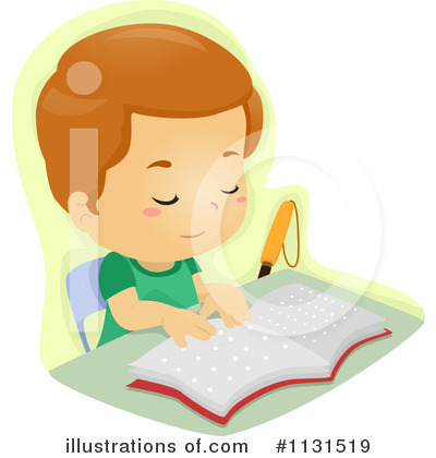 Royalty-Free (RF) Reading Clipart Illustration by BNP Design Studio - Stock Sample #1131519
