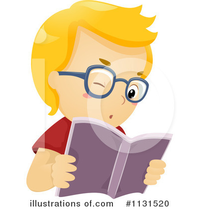 Royalty-Free (RF) Reading Clipart Illustration by BNP Design Studio - Stock Sample #1131520
