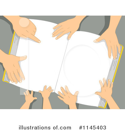 Royalty-Free (RF) Reading Clipart Illustration by BNP Design Studio - Stock Sample #1145403