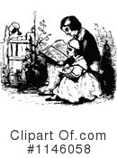 Reading Clipart #1146058 by Prawny Vintage