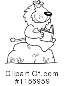 Reading Clipart #1156959 by Cory Thoman