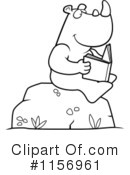 Reading Clipart #1156961 by Cory Thoman