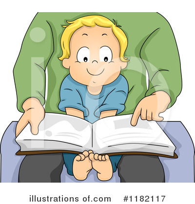 Royalty-Free (RF) Reading Clipart Illustration by BNP Design Studio - Stock Sample #1182117