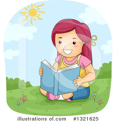 Royalty-Free (RF) Reading Clipart Illustration by BNP Design Studio - Stock Sample #1321625