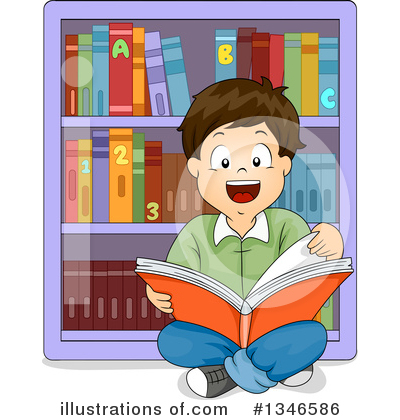 Royalty-Free (RF) Reading Clipart Illustration by BNP Design Studio - Stock Sample #1346586