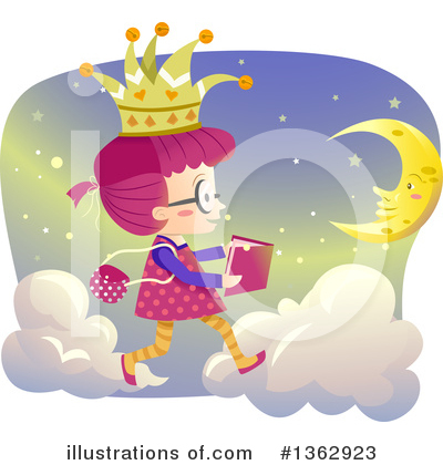 Royalty-Free (RF) Reading Clipart Illustration by BNP Design Studio - Stock Sample #1362923