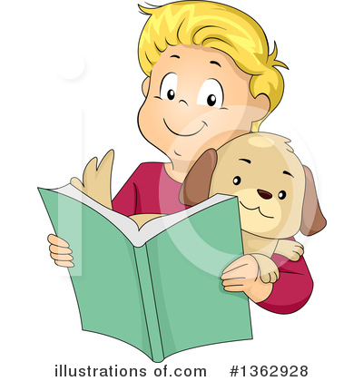 Royalty-Free (RF) Reading Clipart Illustration by BNP Design Studio - Stock Sample #1362928