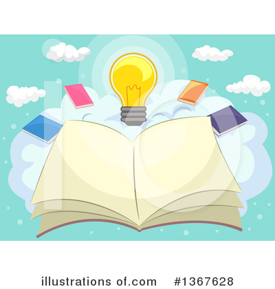Royalty-Free (RF) Reading Clipart Illustration by BNP Design Studio - Stock Sample #1367628