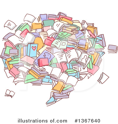 Royalty-Free (RF) Reading Clipart Illustration by BNP Design Studio - Stock Sample #1367640