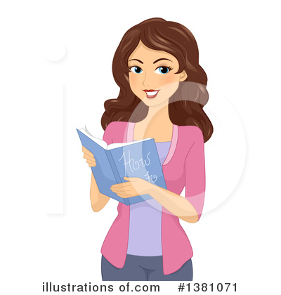 Royalty-Free (RF) Reading Clipart Illustration by BNP Design Studio - Stock Sample #1381071