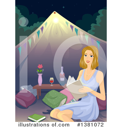 Royalty-Free (RF) Reading Clipart Illustration by BNP Design Studio - Stock Sample #1381072