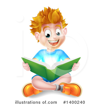 Royalty-Free (RF) Reading Clipart Illustration by AtStockIllustration - Stock Sample #1400240