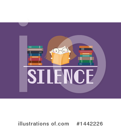 Royalty-Free (RF) Reading Clipart Illustration by BNP Design Studio - Stock Sample #1442226