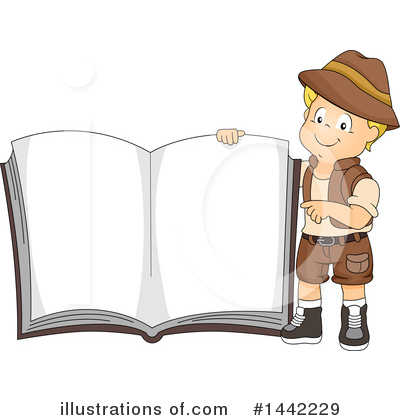 Royalty-Free (RF) Reading Clipart Illustration by BNP Design Studio - Stock Sample #1442229