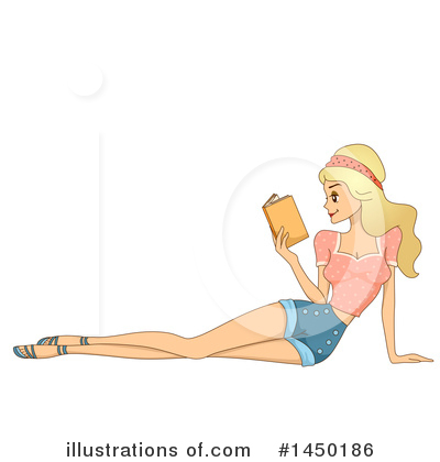 Royalty-Free (RF) Reading Clipart Illustration by BNP Design Studio - Stock Sample #1450186