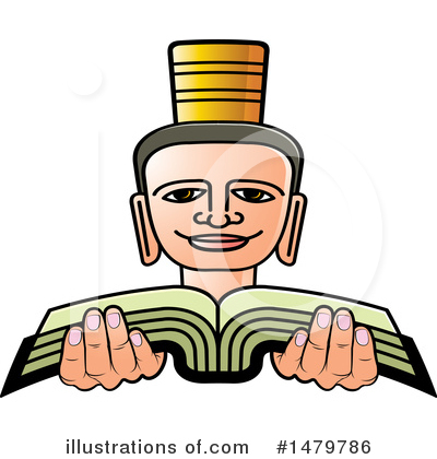 Book Clipart #1479786 by Lal Perera