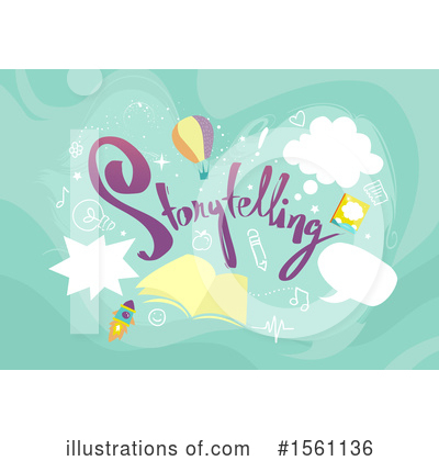 Royalty-Free (RF) Reading Clipart Illustration by BNP Design Studio - Stock Sample #1561136