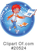 Reading Clipart #20524 by Tonis Pan