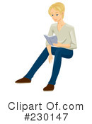 Reading Clipart #230147 by BNP Design Studio