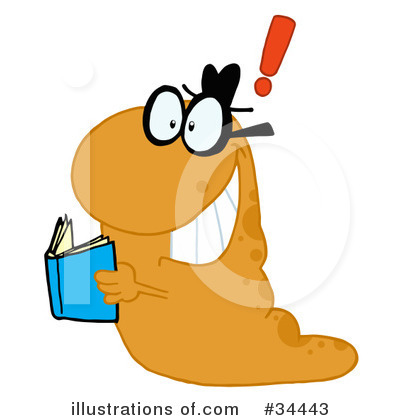 Reading Clipart #34443 by Hit Toon