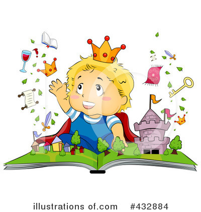 Royalty-Free (RF) Reading Clipart Illustration by BNP Design Studio - Stock Sample #432884