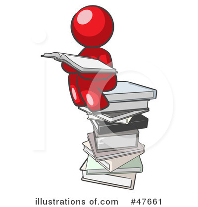 Red Design Mascot Clipart #47661 by Leo Blanchette