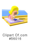 Reading Clipart #56016 by Julos