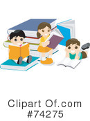 Reading Clipart #74275 by BNP Design Studio