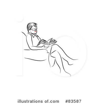 Reading Clipart #83587 by Prawny