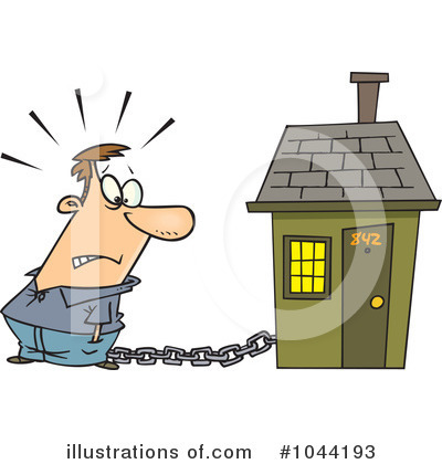 Royalty-Free (RF) Real Estate Clipart Illustration by toonaday - Stock Sample #1044193