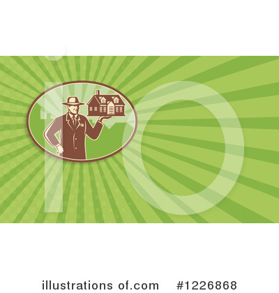 Royalty-Free (RF) Real Estate Clipart Illustration by patrimonio - Stock Sample #1226868