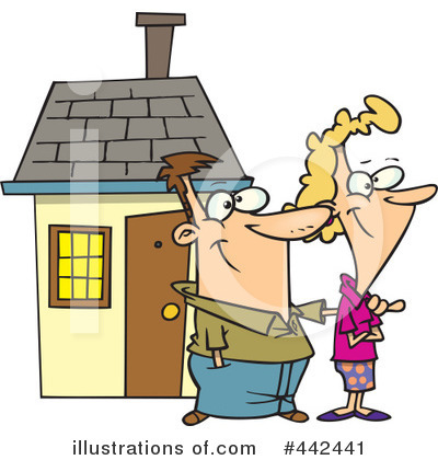 House Clipart #442441 by toonaday