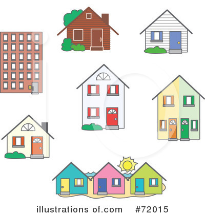 Royalty-Free (RF) Real Estate Clipart Illustration by inkgraphics - Stock Sample #72015