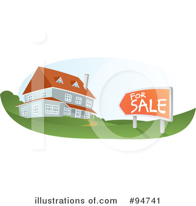 Royalty-Free (RF) Real Estate Clipart Illustration by Qiun - Stock Sample #94741